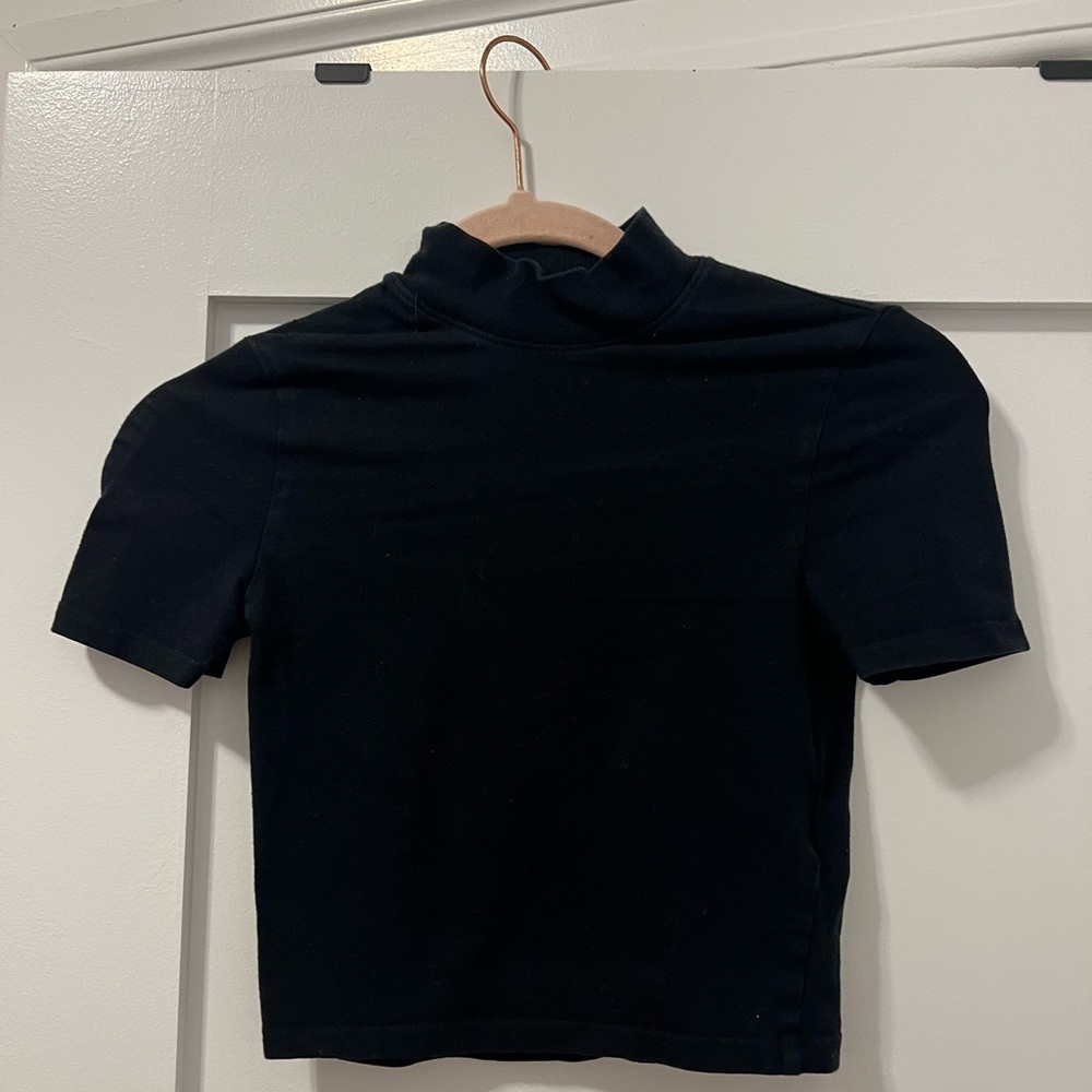 Two black crop tops - H&M